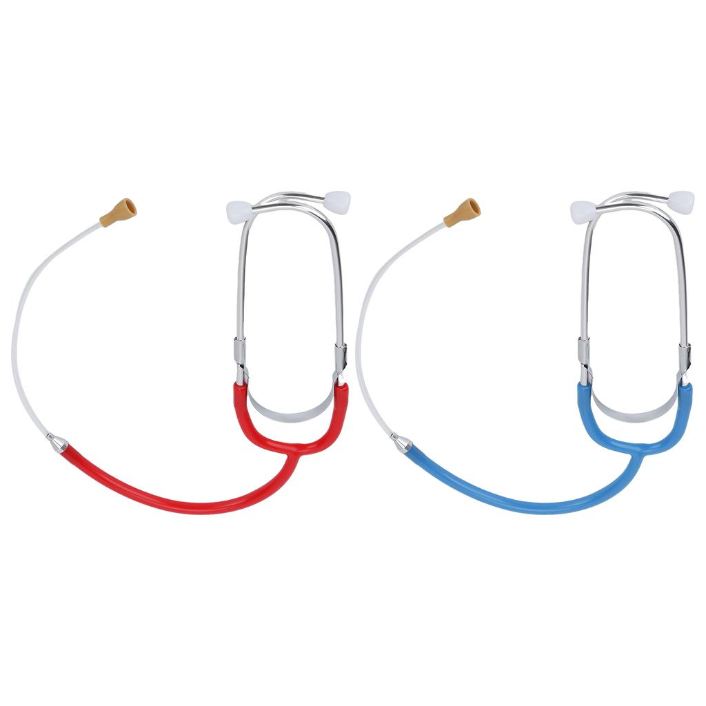 Listening Stethoscope Volume Noise Detection Binaural Metal Audiphones Stethoscope Lightweight Heari