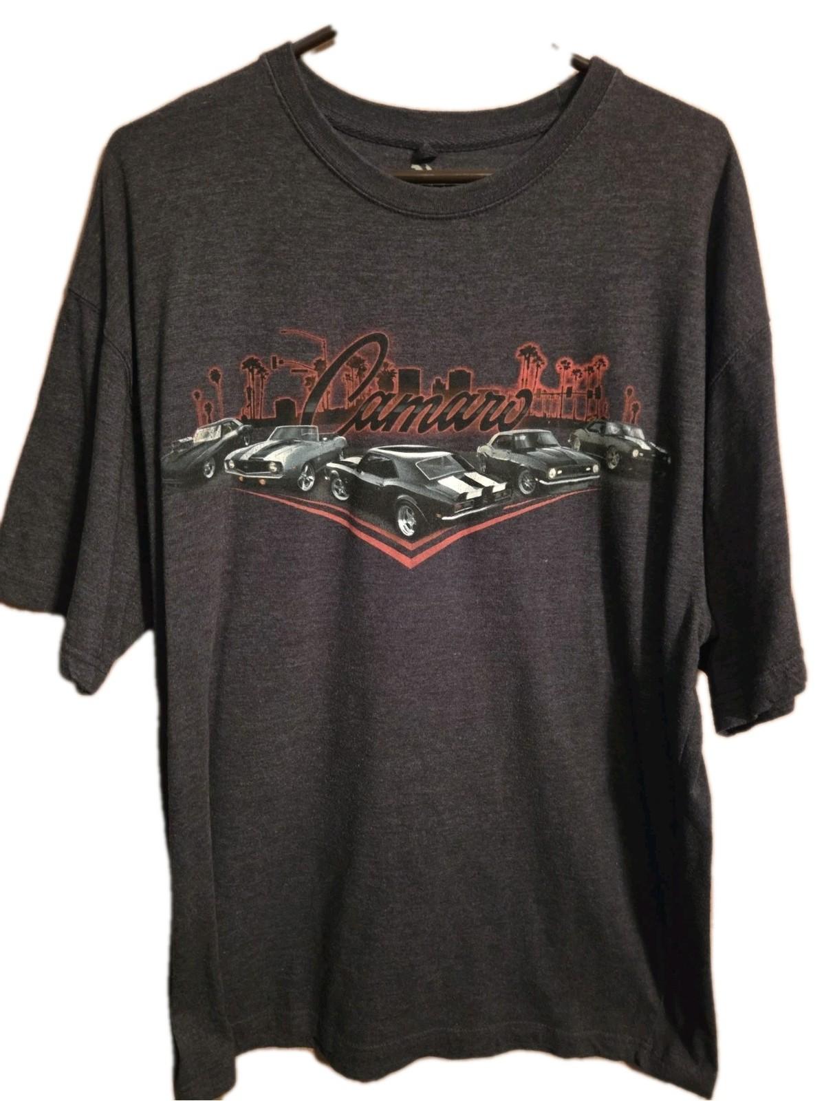 chevy camaro Newport Blue t shirt Size Large Unisex T-Shirt M