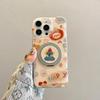 MiLing Cute Cartoon iPhone 15 Pro Max Case with Magnetic Stand