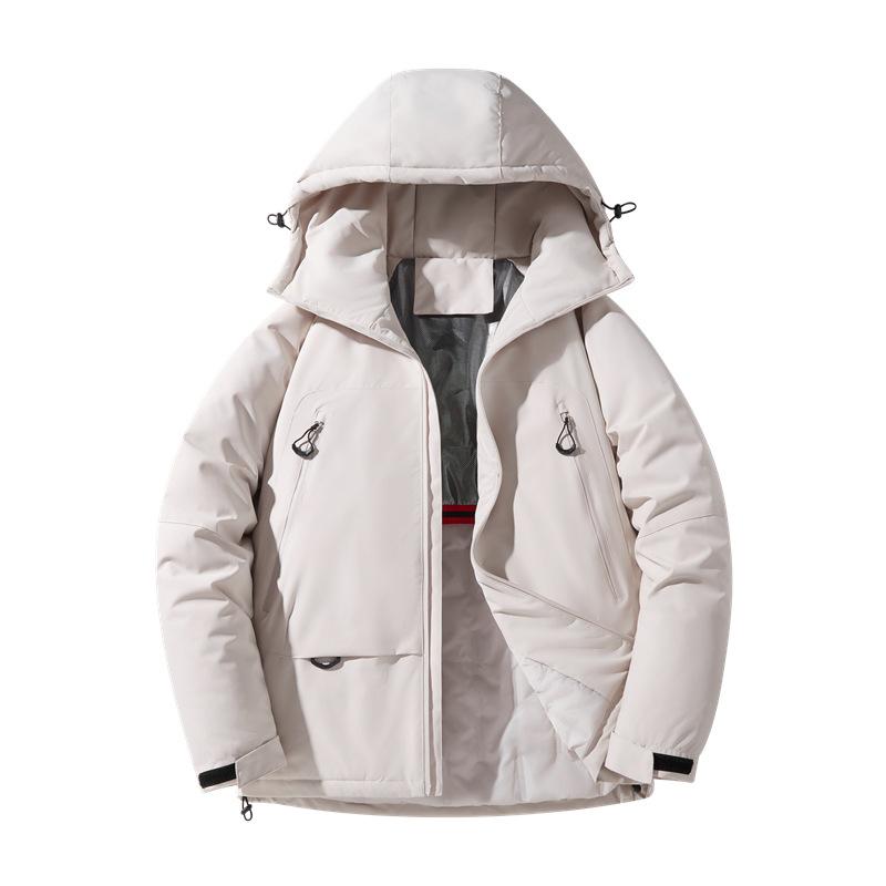 Couple's Same Winter Mountain Work Clothes Thickened Cotton Coat for Men and Women's Coat Windproof and Cold-proof Outdoor Hiking Cotton Coat