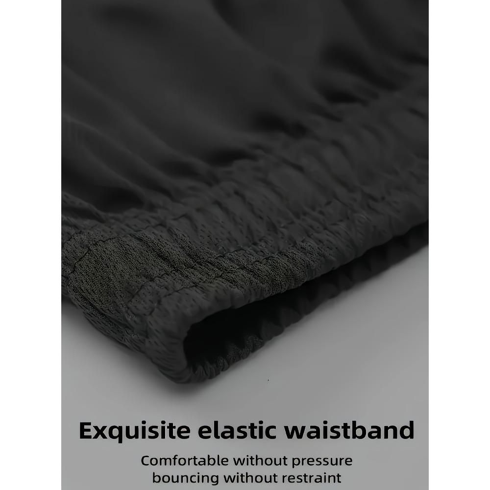 Herren Stilvolles Lässiges Zweiteiliges Set Schwarz Kurzarm-T-Shirt Outdoor-Aktivitäten, Outdoor-Bekleidung