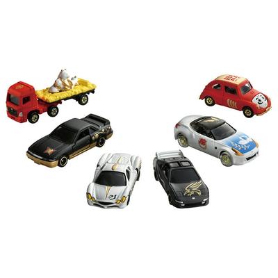 Takara Tomy Tomica Momofuku Tomica BOX Mini carro de brinquedo para maiores de 3 anos