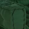 Pallet Sofa Cushion Set 3 Pcs Green 120 X 80 X 38 Cm Fabric