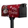 Christmas Snowman Mailbox Cover 21 X 18 Inch Magnetic Winter Snowflake Mailbox Cover Christmas Post Letter Box Wraps for Garden