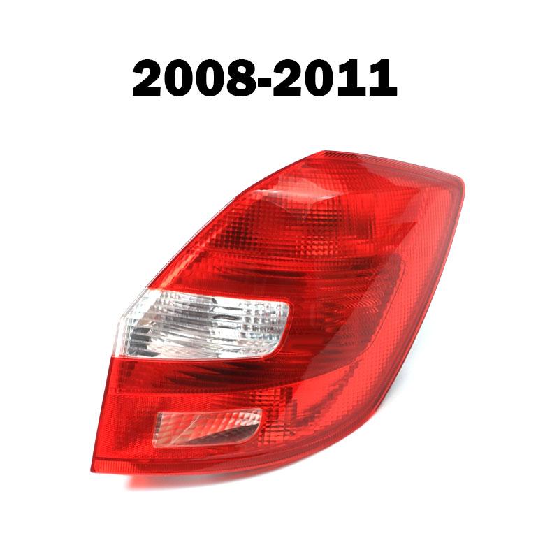 

Exterior Accessories For Skoda Fabia 2008-2014 Rear Tail Light Warning Brake Light Signal Lamp Car Light Housing Without Bulbs