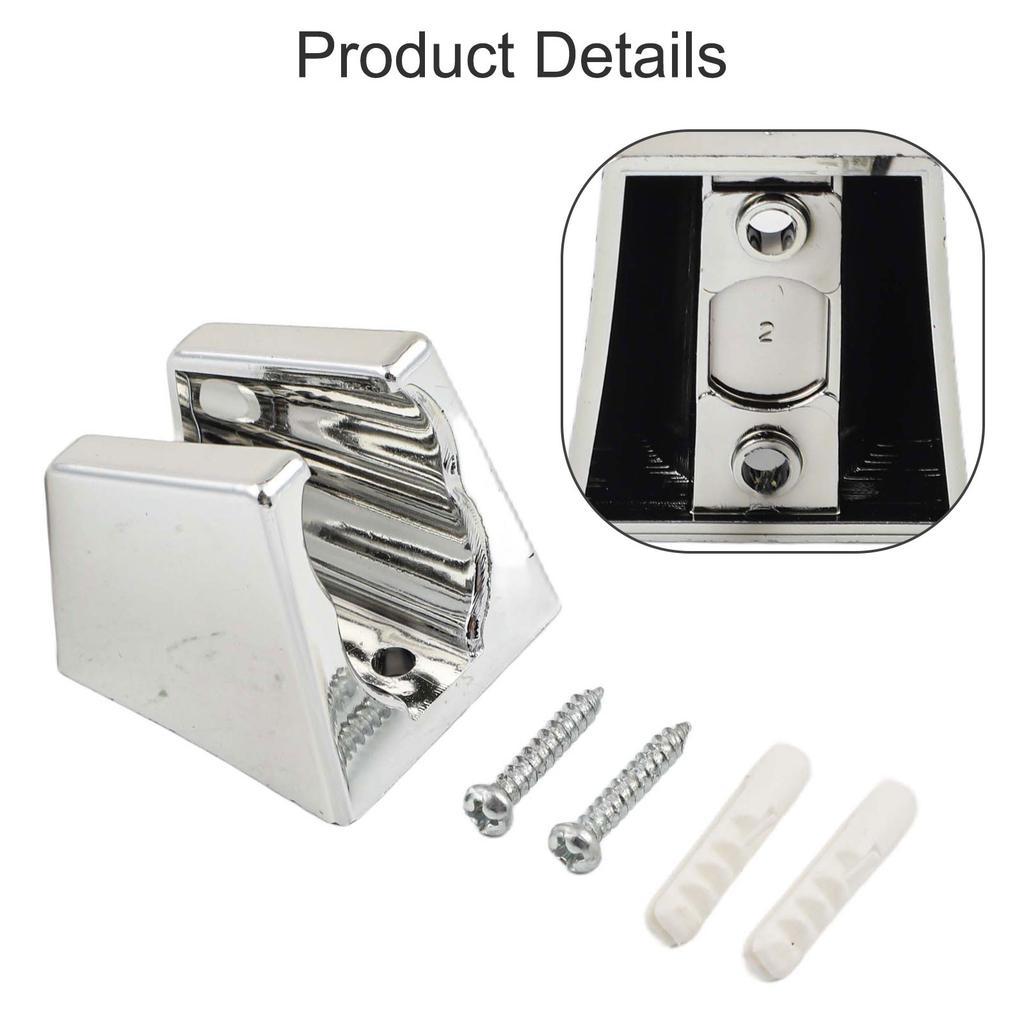 Bracket Shower Head Holder Shower Seat 4.8*4.8*3cm