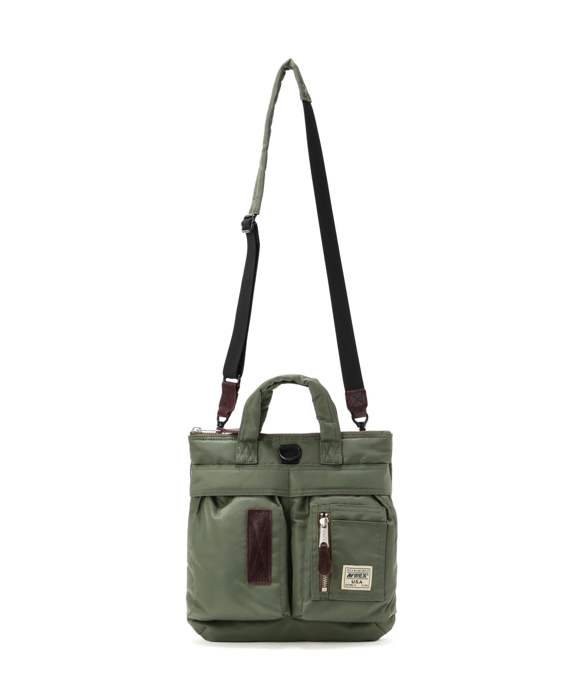 

Avirex Flight Nylon Small Helmet Bag Bag Men s One Size 401 Sage 783-6976013