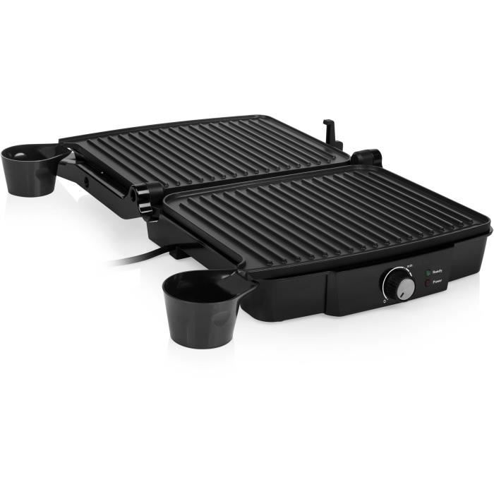 Tristar Grill à contact 2000 W 29,7x23,5 cm Noir