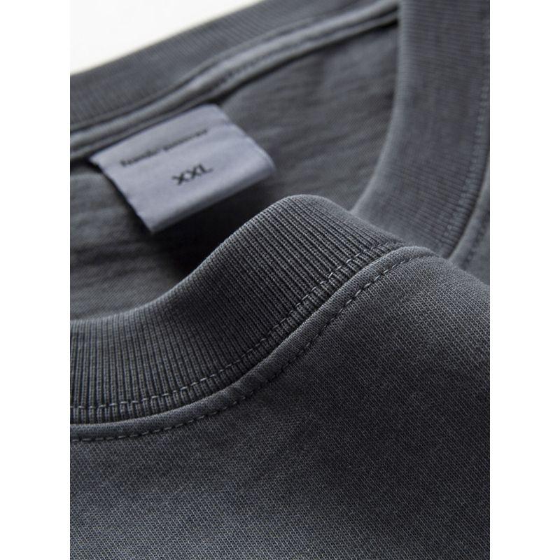 American Retro Heavyweight Loose Fit Pure Cotton Pocket T-Shirt Men's Short Sleeve Summer Base Layer Export Men's Clothing T-Shirt