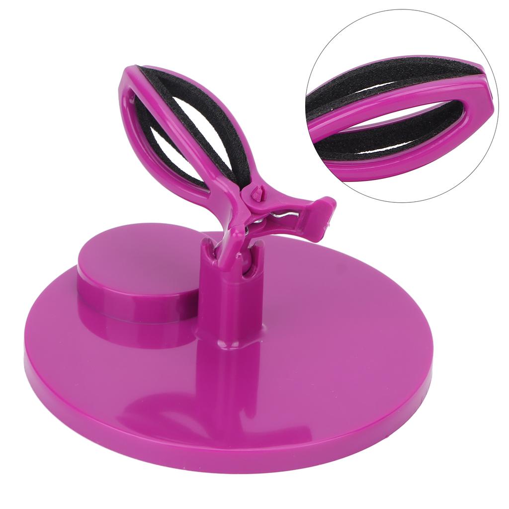 Nail Polish Bottle Holder Stand Wide Base Prevent Fall Off Nail Gel Fixing Clip for Manicure Painting