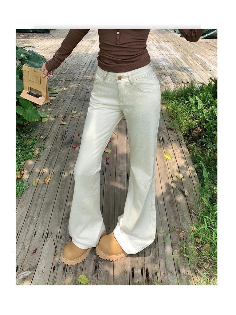 2025 Autumn Low Waist Micro Flare Slimming Jeans for Women