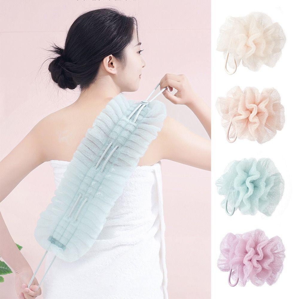 Two-in-one Bath Ball Durable Bath Towels New Scrubbing Towel