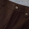 Women's High-Waisted Wide-Leg Pants - Spring/Autumn 2026 Collection, Slimming and Versatile
