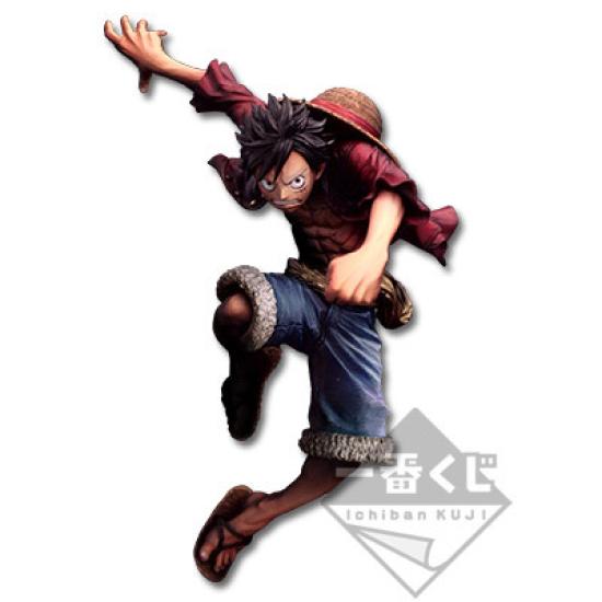 [USED]ONE PIECE Ichiban Kuji "Straw Hat Pirates, Voyage Trajectory" Prize A Monkey D. Luffy Figure
