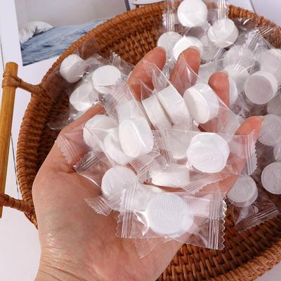 500 Stück komprimierte Einwegtücher, weiche Mini-Handtuchtabletten, Gesichtsreinigungstücher, Serviette, tragbares magisches Reisetuch