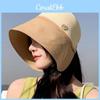 Foldable Straw Bucket Hat With Wide Brim And Breathable Fabric For Outdoors