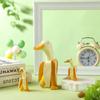 Funny Lawn For Outdoor Office Porch Weird Gifts Duck Statues Banana Duck Ornament Duck Sculpture