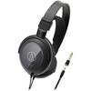 Audio-Technica ATH-AVC300 Headphones, Wired, 3m Cable, 6.3mm Standard/3.5mm Mini Connectors, Black
