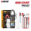 ANENG PN107 Voltmeter Ammeter NCV Diode with Temperature Digital Clamp Meter 600A AC Frequency Professional Tool Current Tester