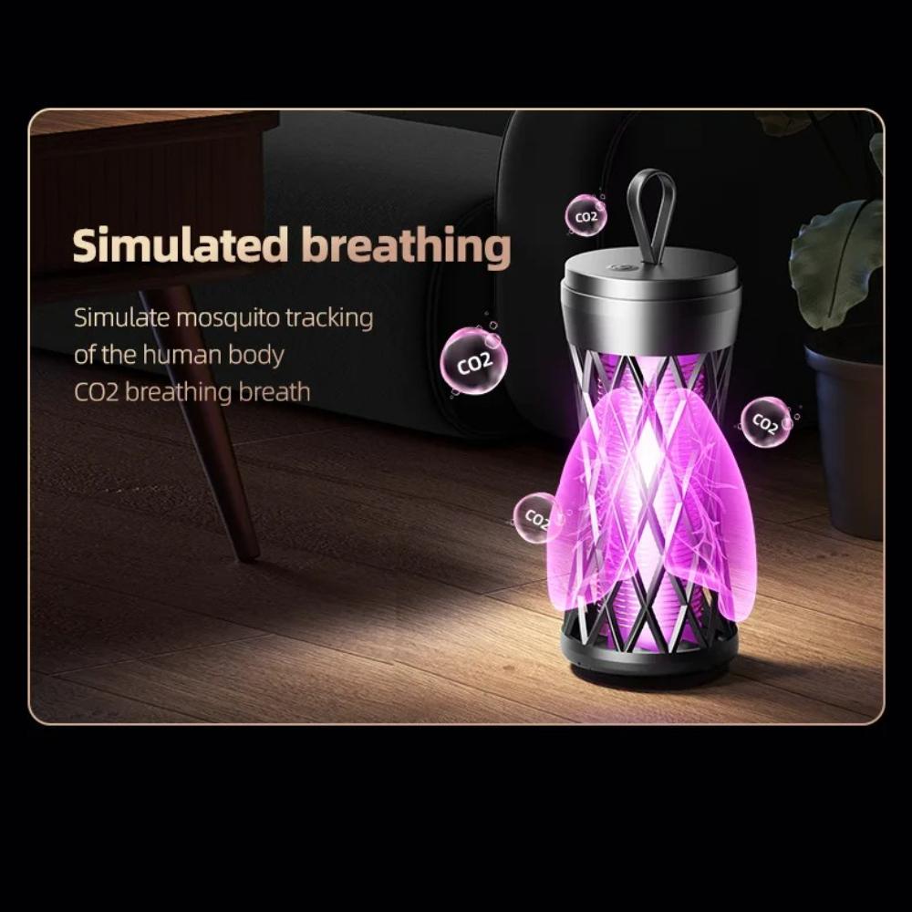 Electric Shock Mosquito Killer Lamp Outdoor Atmosphere Light Mosquito Repellent Safe Efficient Home Mosquito Zapper Household