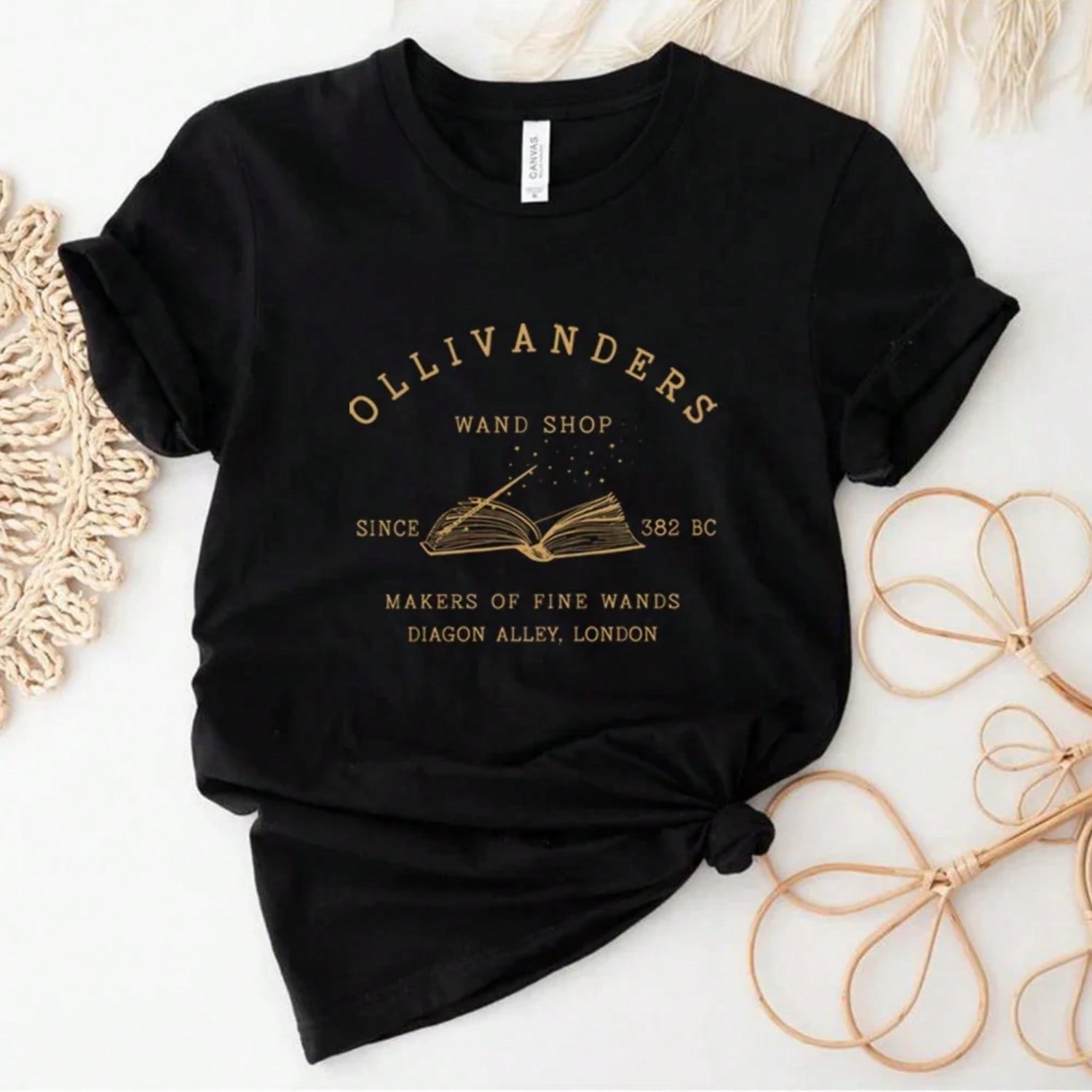 T-Shirt Wizard Bookstore Shirt Shirt Unisex Short Sleeve Top Shirt Nerd Aesthetic Clothing T S разноцветный