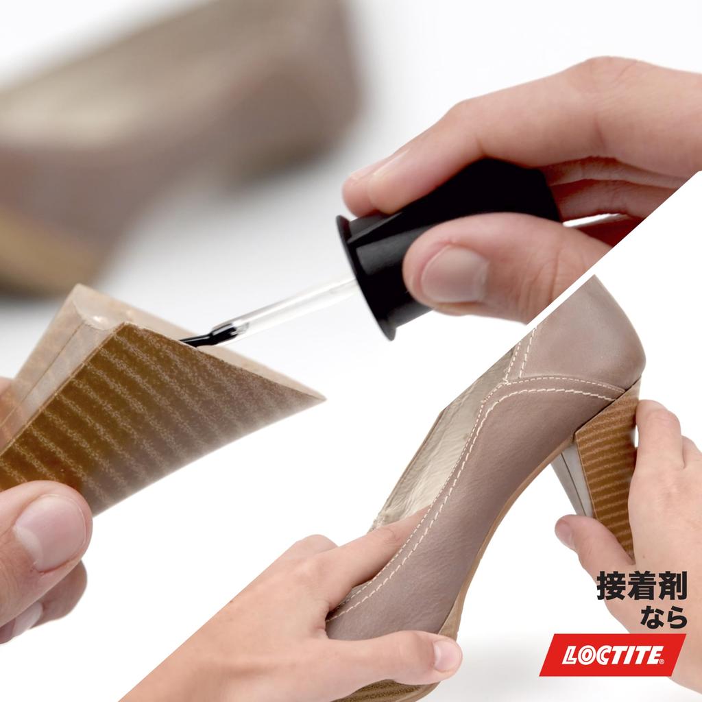 LOCTITE Super Strong Instant Adhesive with 5g Ideal for Model Easy To Apply To Small Type Brush, - Building. Areas, Multi-Purpose - LBR-005