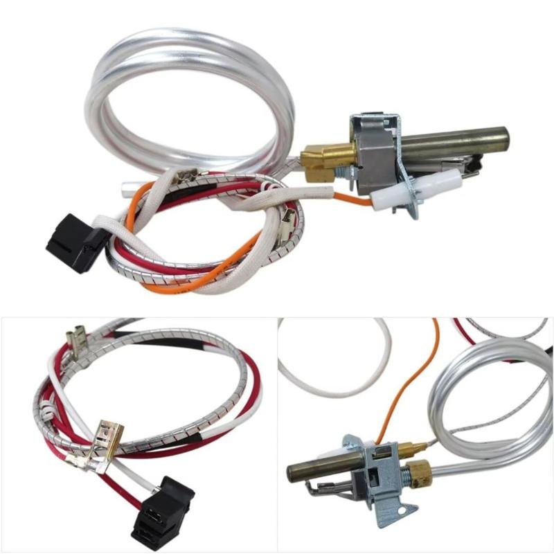 High Performances Gas Water Heater Pilots Assembly Replacement Set Portable Heater Component for Various Gas Systems