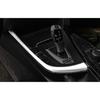 Central Console Decoration Cover Trim For BMW 3 4 Series GT 2013-2019 ABS Silver