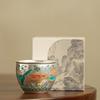Chaxun Gilt Silver Ceramic Master Teacup