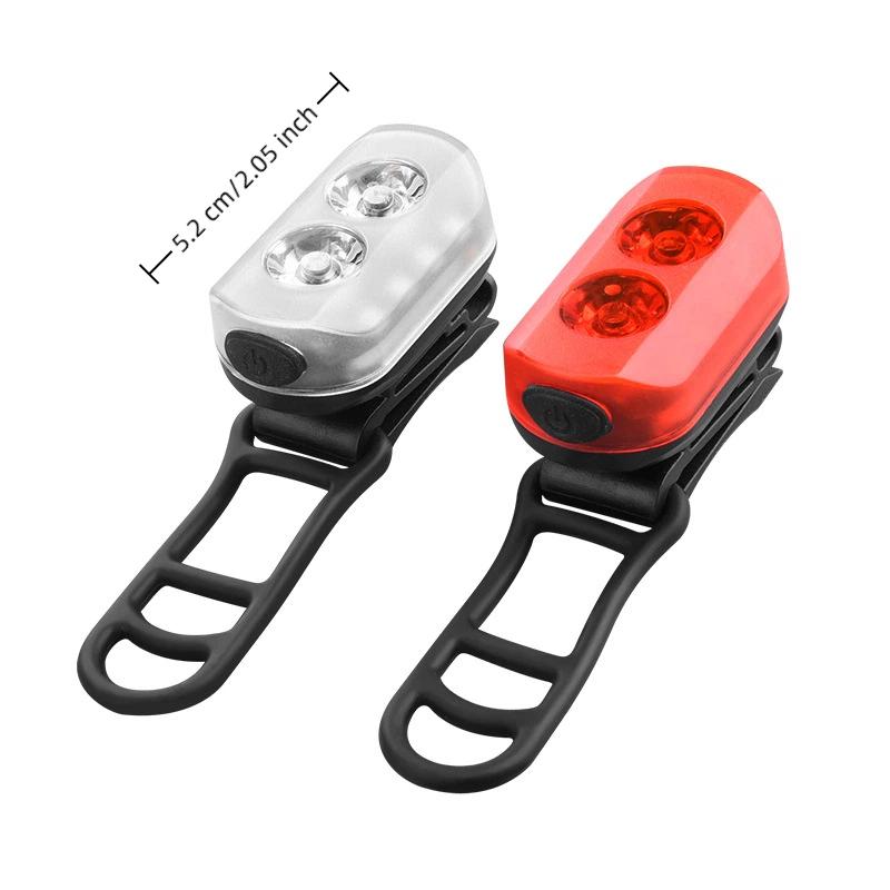 Front Rear Bike Lights Rechargeable Bicycle Cycling Usb Flashlight For Bicycle Lighting Front/Rear/Set Bike Lantern Accessories