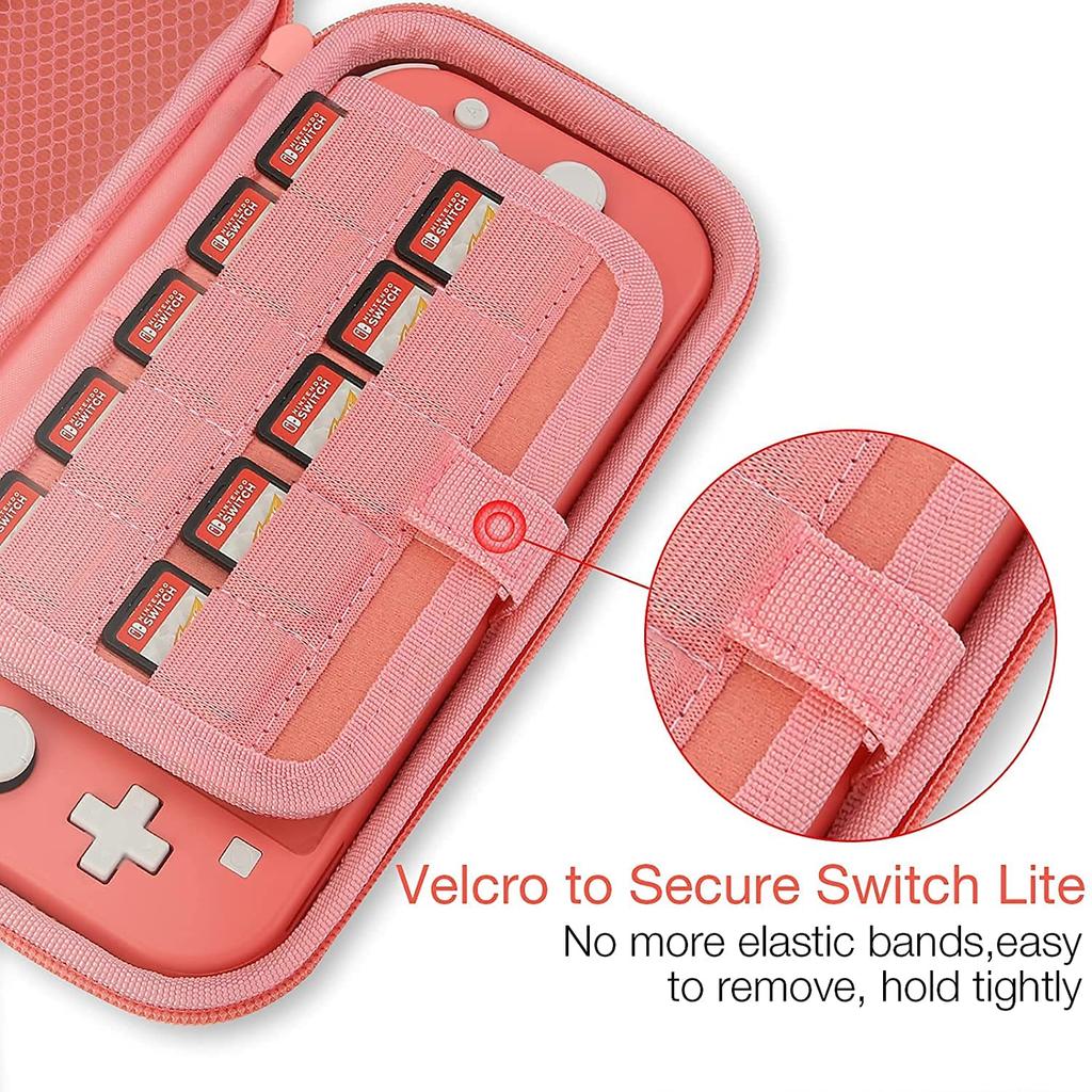 Carrying Case Compatible with Nintendo Switch Lite, Portable Nintendo Switch Lite Bag for Switch Lite with Storage