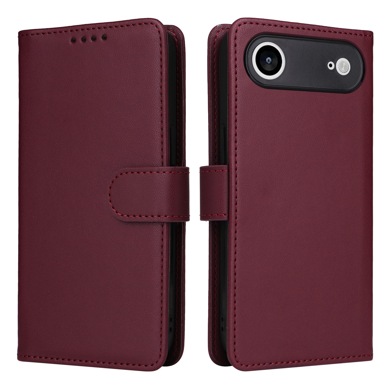 Red PU Leather