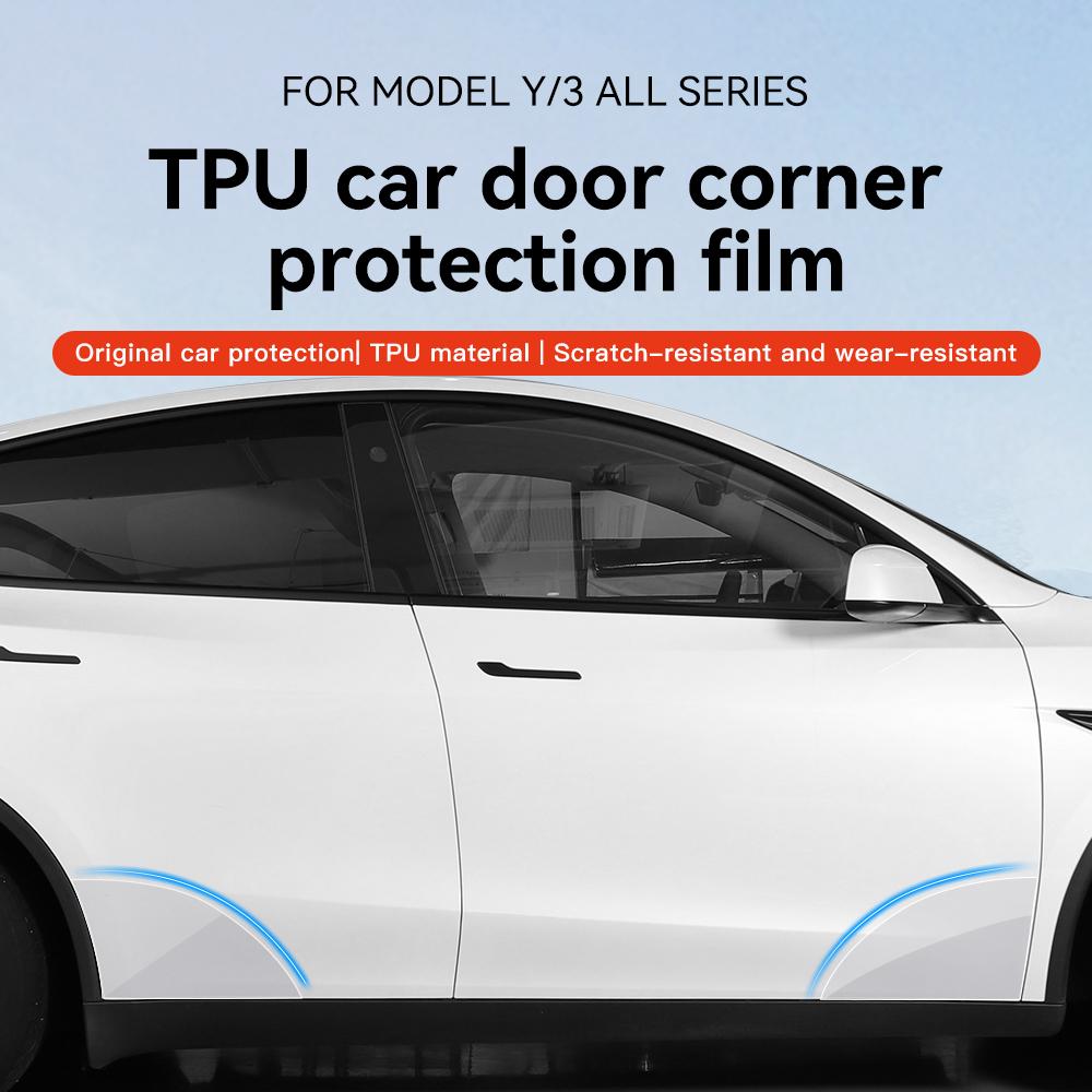YZ für Tesla Model Y Juniper Autotürschutz TPU-Folie Autotürkantenschutz Kratzfest Wasserdichter Aufkleber 2026 Zubehör
