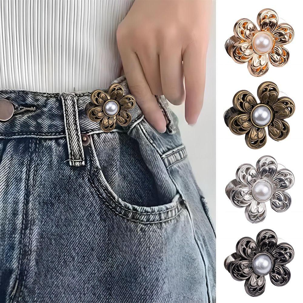 DIY Waist Tightening Pin Detachable Clip Adjustable Buckle New Pants Pin Pants Jeans