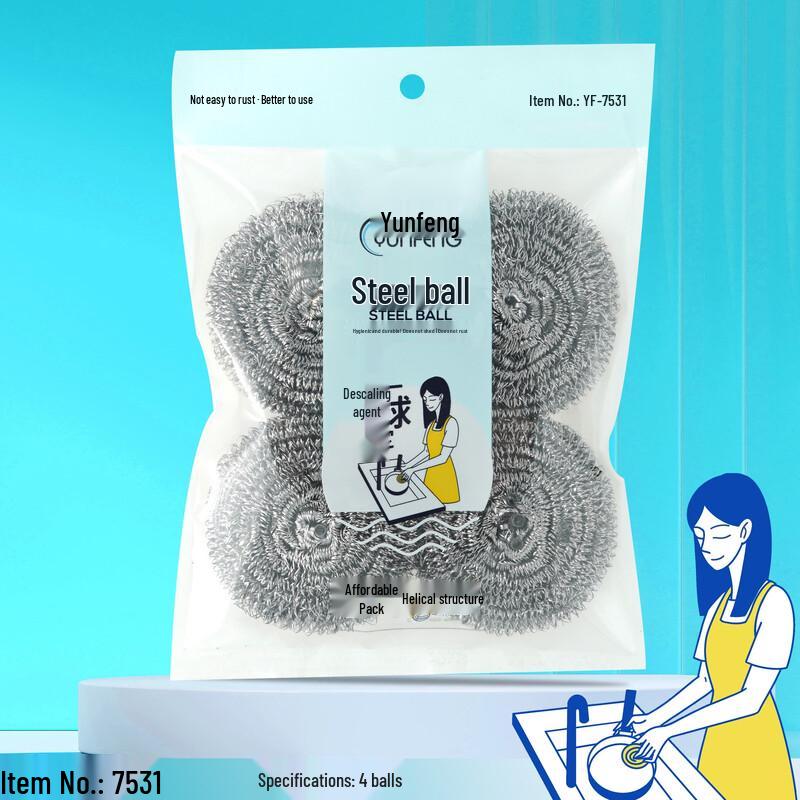 Lazy Rabbit Leju Home Cleaning Steel Scourers