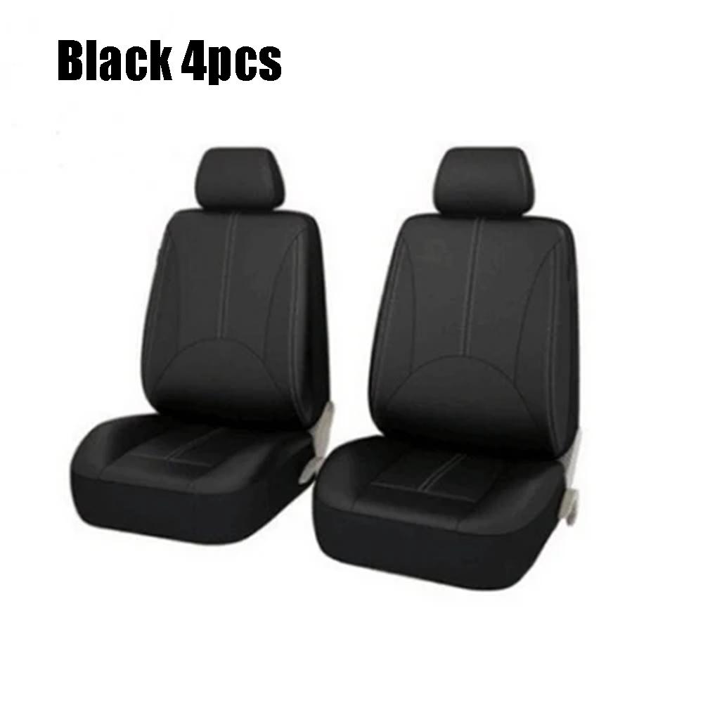 4PCS/9PCS Car Seat Cover Breathable PU Leather Full Surrounded Seat Protector Universal Vehicle Seat Cushion For Most Cars