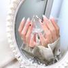 10pcs/set Retro Palace Handmade Armor Wear Nail Finger Sleeves Ancient Style Wear False Nails