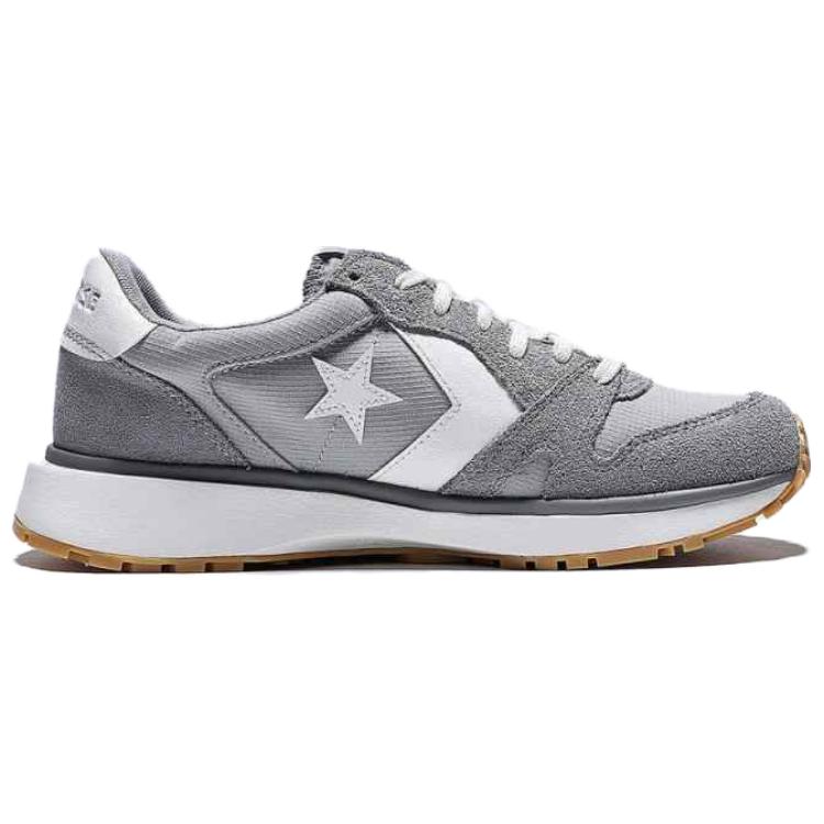 Converse Chuck Taylor SEASONAL Comfortable and Stylish Low-top Lifestyle Casual Shoes for Both Men and Women In Grey and White