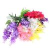 Artificial Hyacinth Lavender Bouquet Fake Flowers For Home El Garden Wedding Decoration Plastic Floral Arrangement