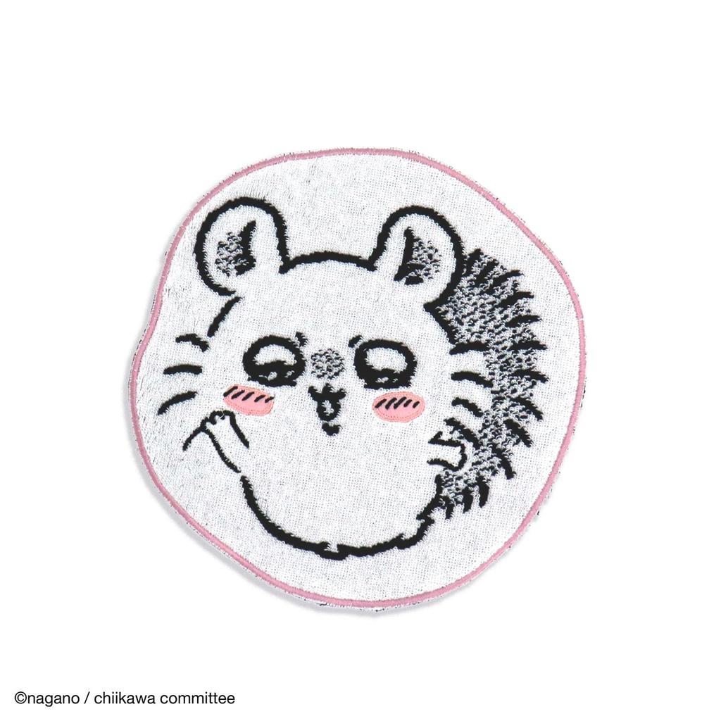 Chiikawa Die Cut Towel Handkerchief Purple Flying Squirrel Die Cut In Package Cute 41-1200120 Approx. 21.5 X 22 Cm