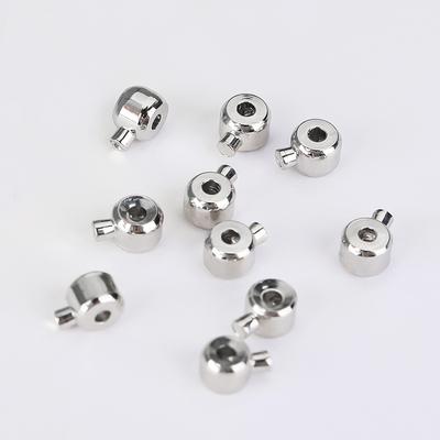 Supplies For Jewellery 18K Gold Plated Ball End Cap for Memory Wire, Positioning Clasp For DIY Jewelry Making Accessories