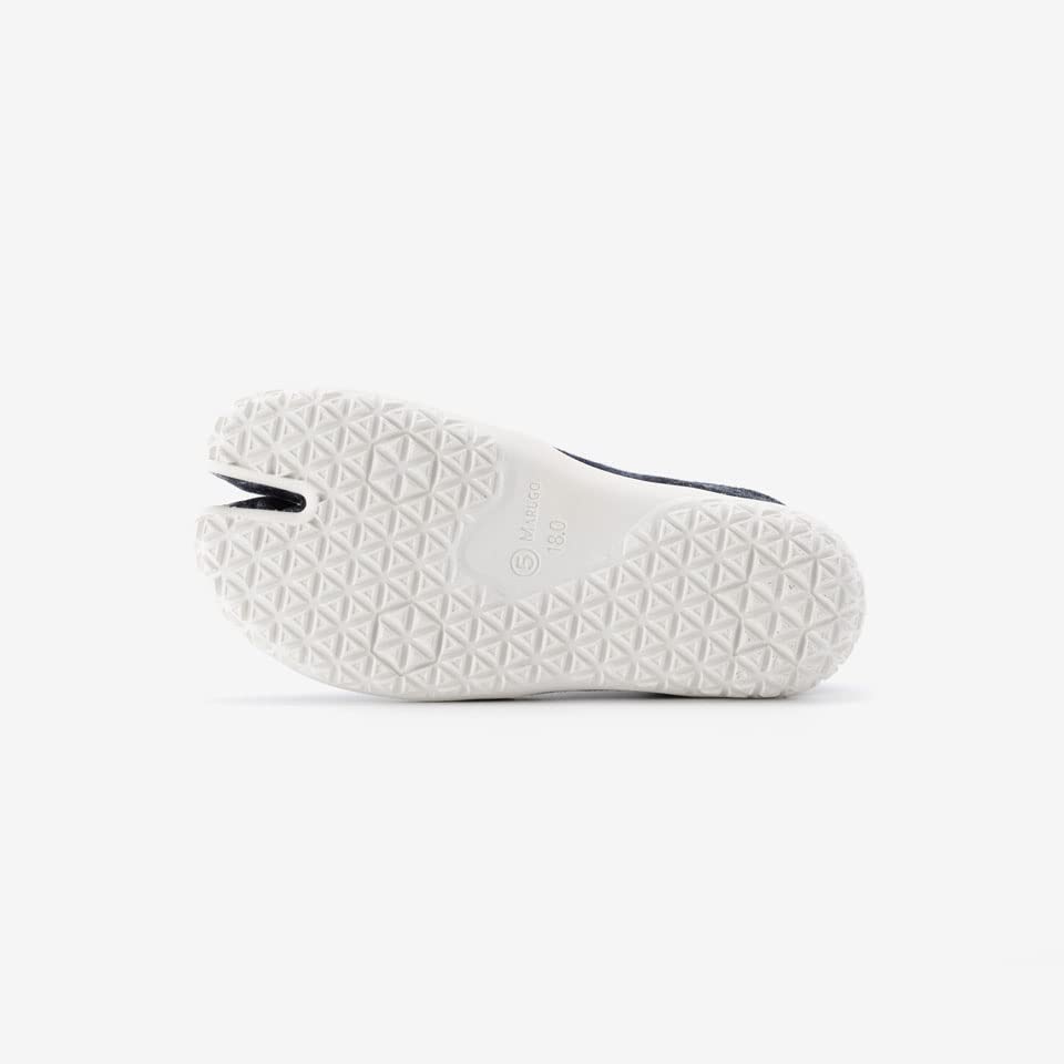 MARUGO Tabirira Barn Tabi 17cm [Marugo] Joggesko, Sokker, Sko, Slip-ons, Herre, Dame, Denim,