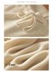 Women's High Waist Wool Wide-Leg Pants: Autumn/Winter Drape Loose Cashmere Knit Casual Wear.