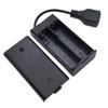 1/4Pcs Extend Cable Port Cover 2*AA 3V USB Female Battery Case Holder For Building Blocks LED Light Kit With Switch And Cover