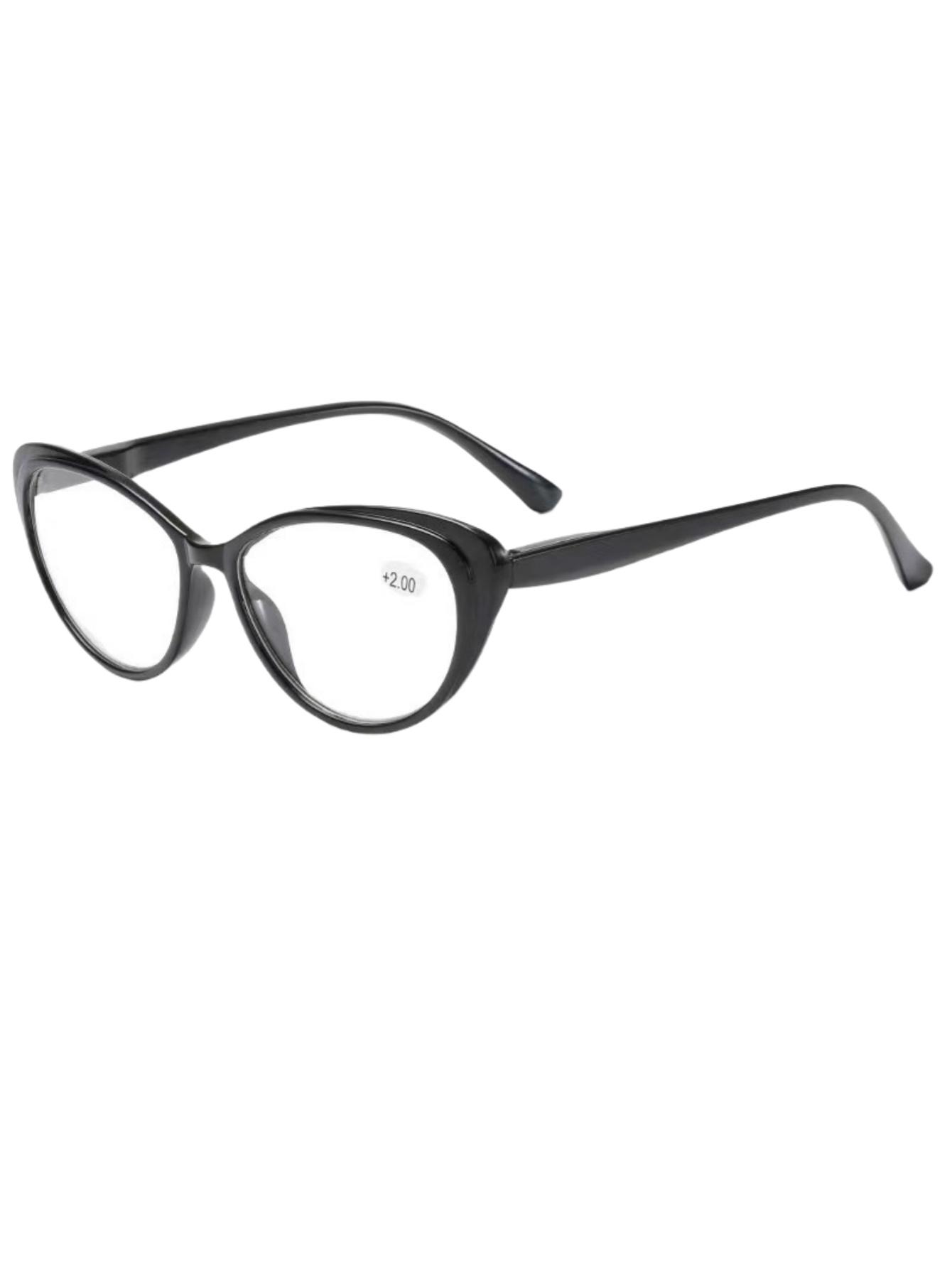 Reading glasses HD reading glasses fashion cat s eye spring leg unisex reading glasses. 1