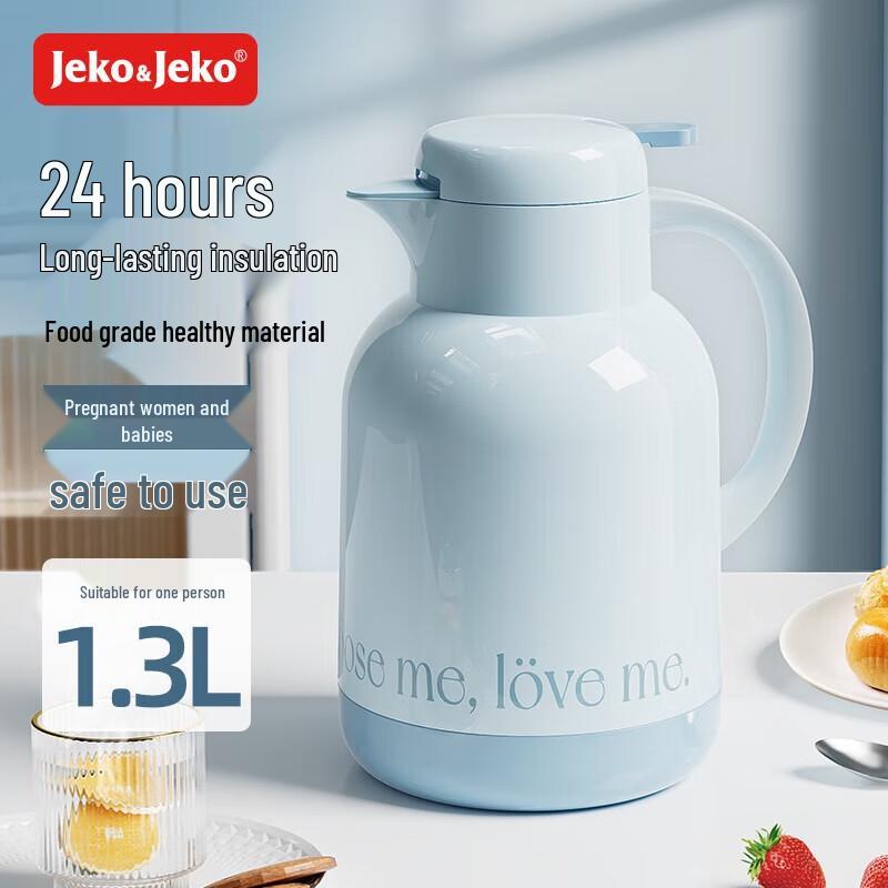 JEKO&JEKO Термос со стеклянной колбой 1,3 л