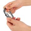 Aluminium Alloy 25KN Safety Rescue Carabiner D Buckle for Outdoor Rock Climbing