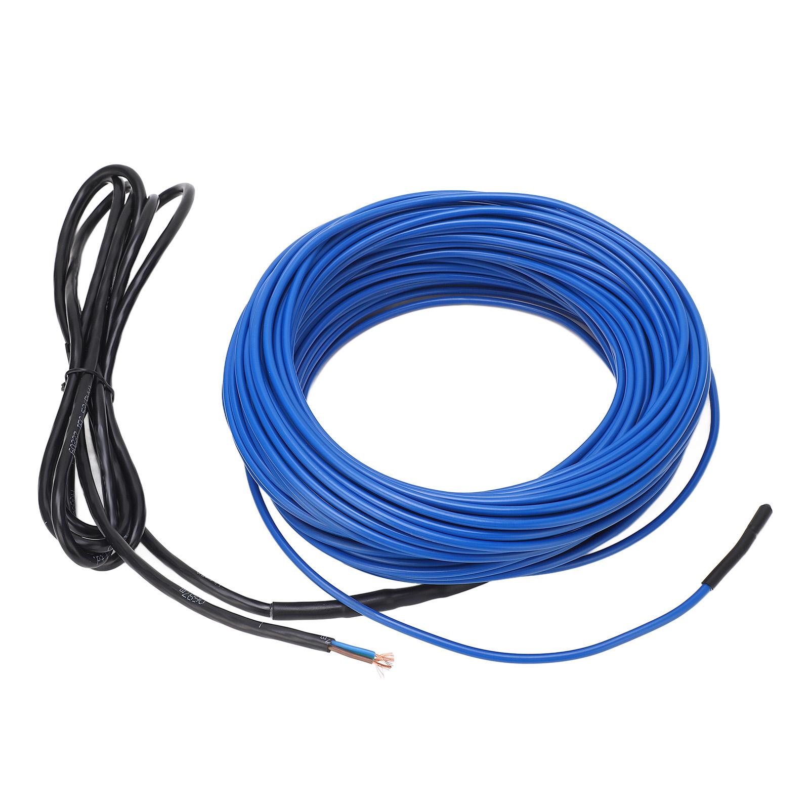 

Heating Cable 20M Length 300W IP68 Waterproof Freeze Proofing Pipeline Heat Tape for Winter 220‑240V 50Hz