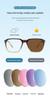 2025 Square Frame Polarized Photochromic Sunglasses for Outdoor Driving and Fishing with Spring Temples