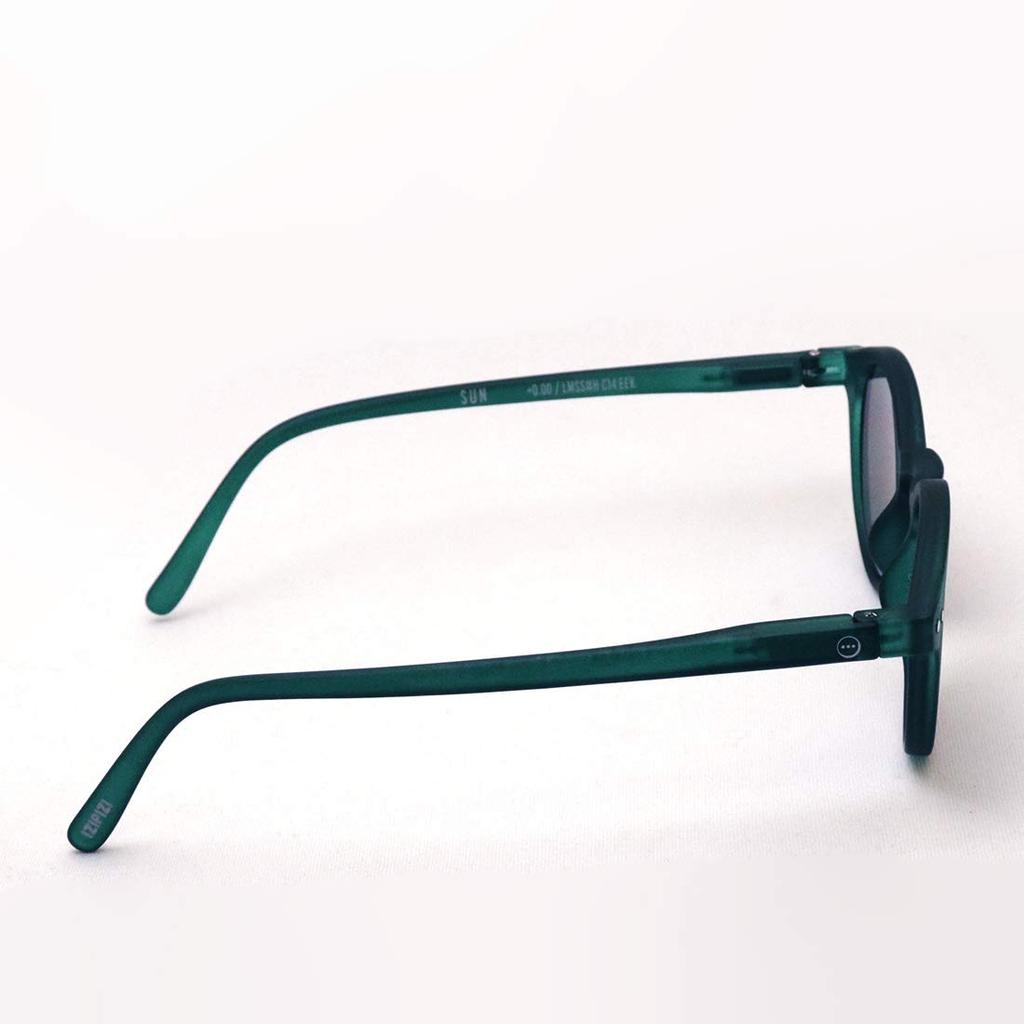 [IZIPIZI] Izipizi Sunglasses #H Model Boston (Green CrystalGray)